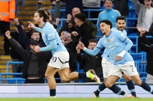 【英超】格10破荒，马尔穆什建功，曼城2比0莱斯特城